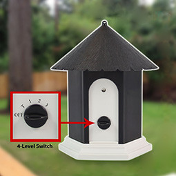 Stock Factory Ultrasonic Dog Bark Deterrent Outdoor Birdhouse Dog Barking Control