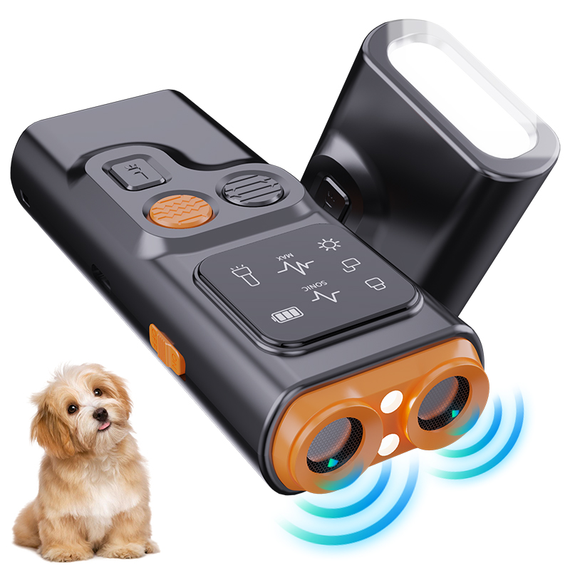 Hot Sell Portability Ultrasonic Dog Repeller Anti Barking Device Handhold Ultrasonic Dog Bark Control Device For Dogs