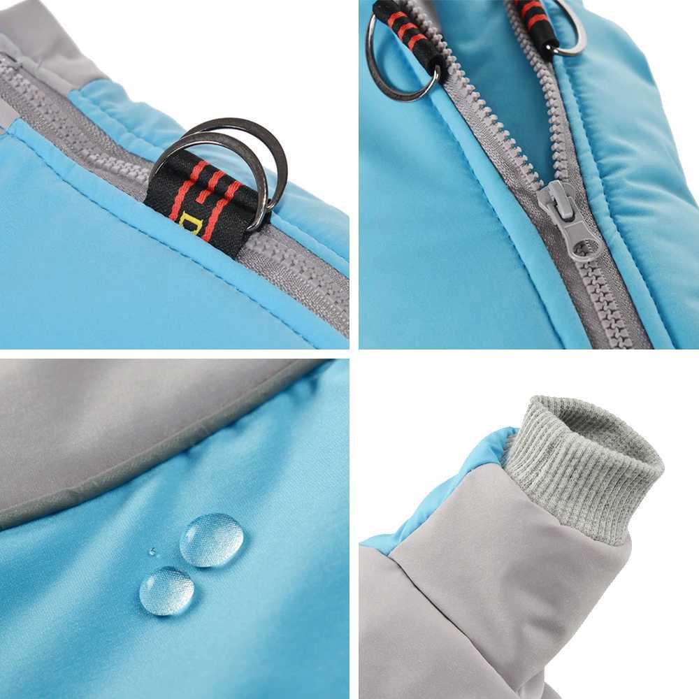 Winter Pet Dog Clothes for Small Medium Dog Outdoor Reflective Thicken Fleece Warm Puppy Windproof Jacket Chihuahua Pug ClothingXJ241125