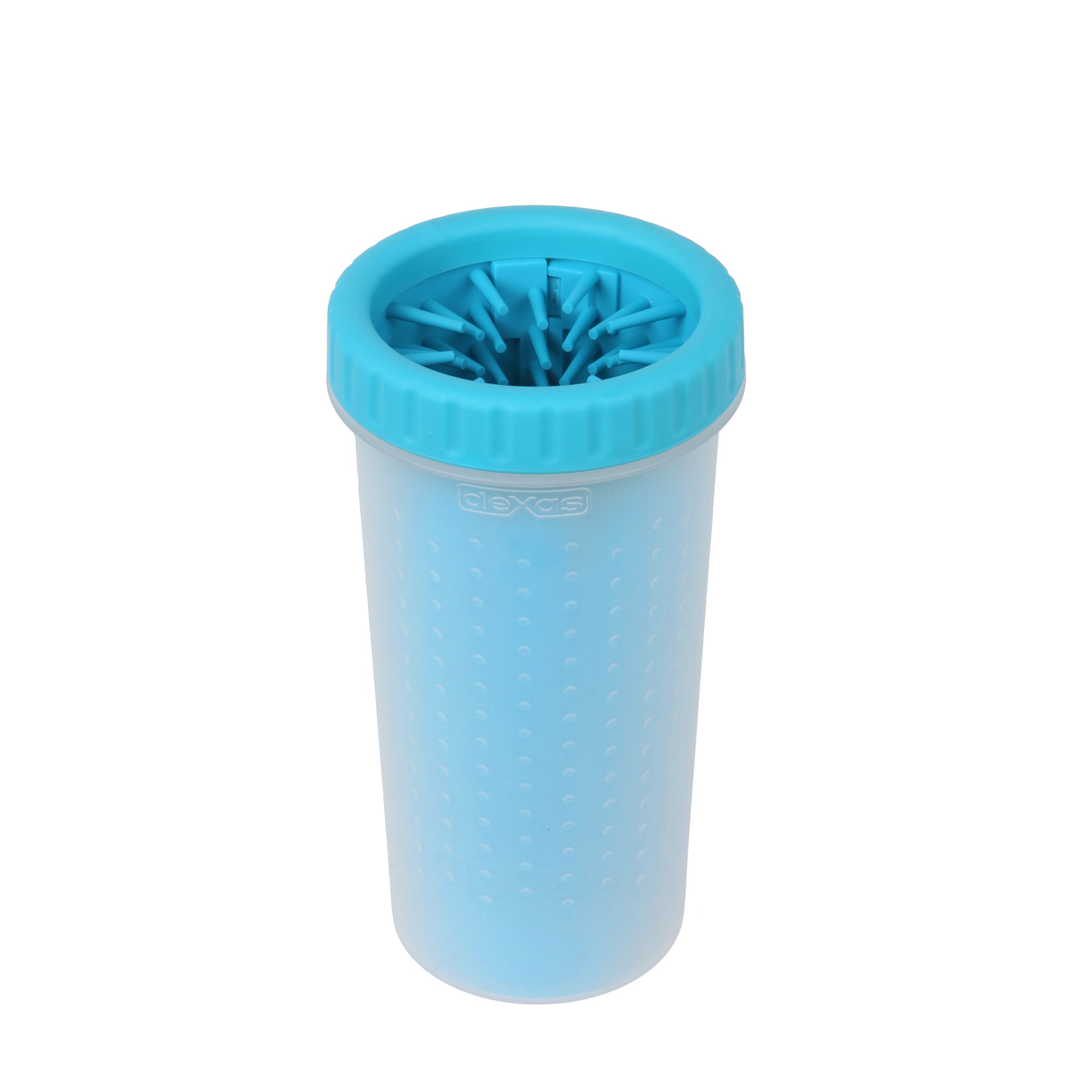 Dexas MudBuster Portable Blue Dog Paw Cleaner, Large