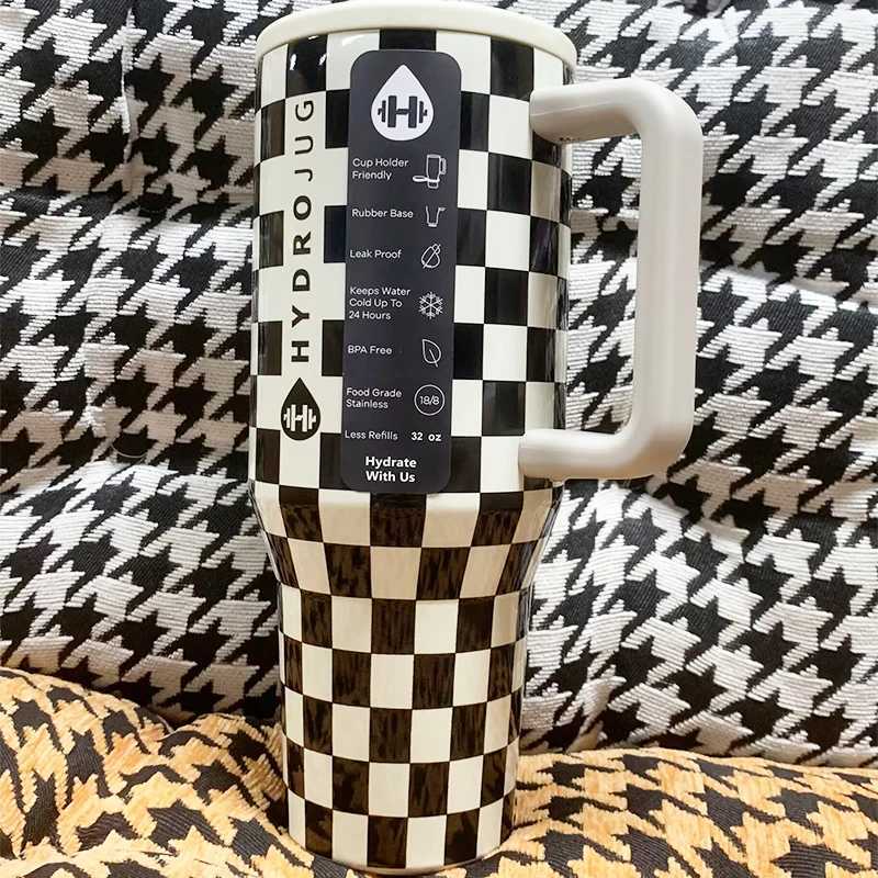 Thermos Cup New HydroJug Travelers Cup Stainless Steel Coffee Cup Thermal Insulation Portable Vacuum Travel Roller T241125