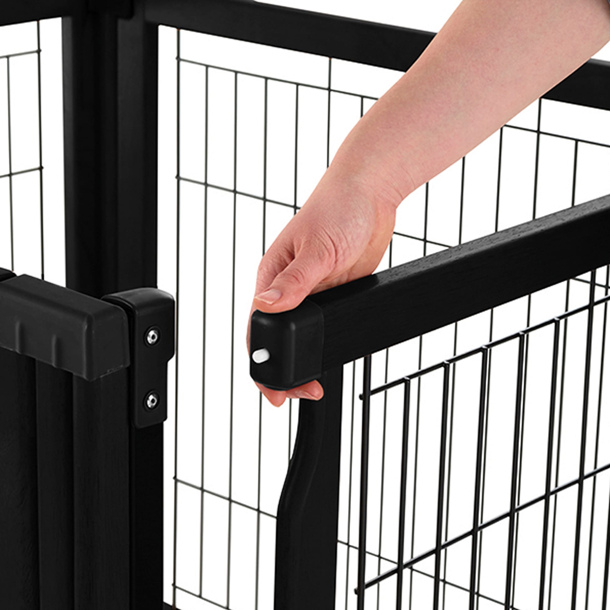 Richell Convertible Elite Six Panel Pet Gate