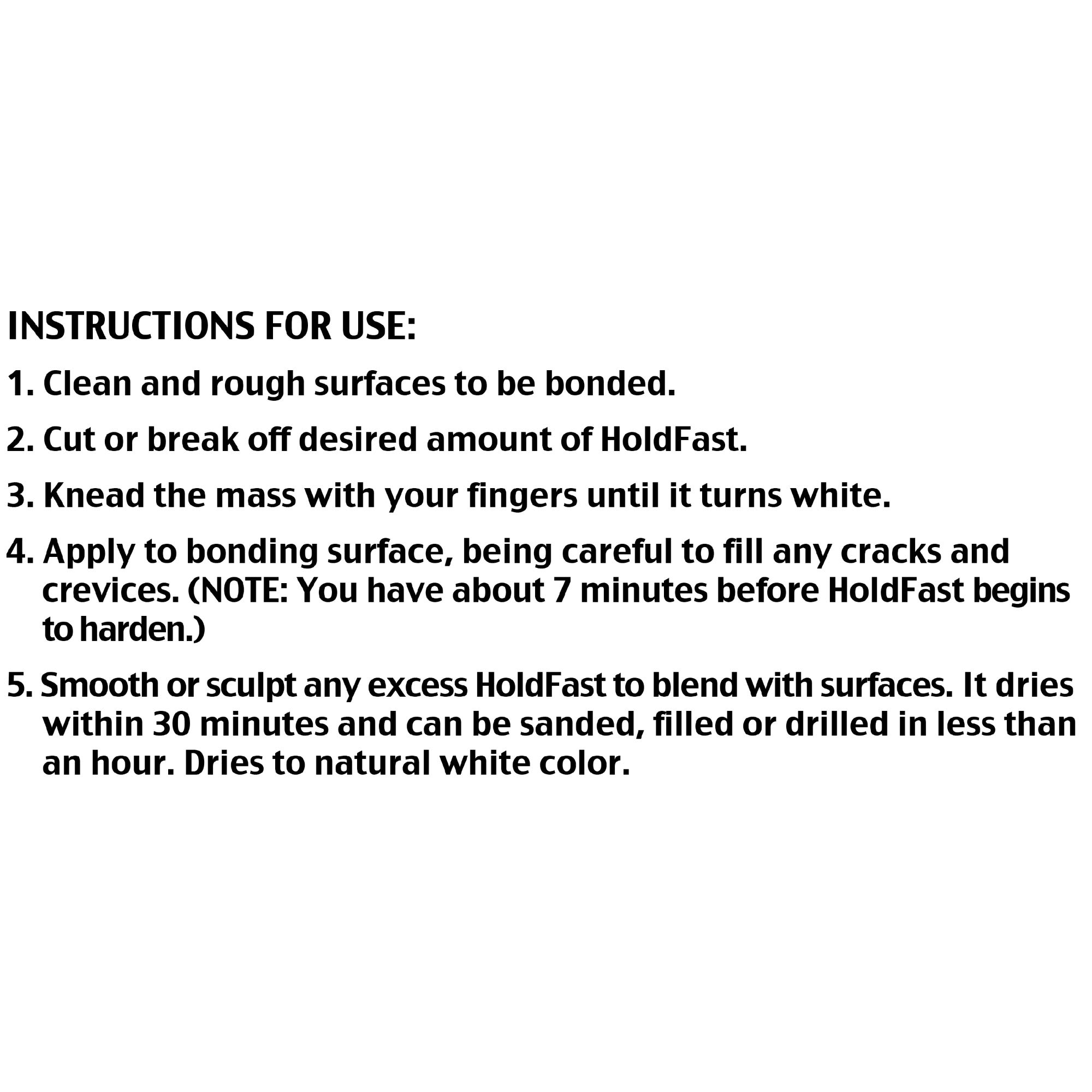 Instant Ocean HoldFast Epoxy Stick Bonding Solution, 4 oz.