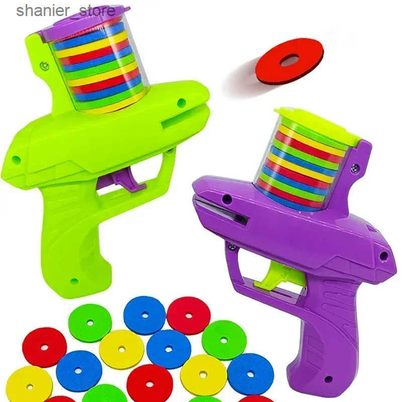 Cat Interactive Electronic Toys Funny Toy Launch Pet Training Teasing Disc Shooters Game For Kitten Flying Shooting Chasing L240910