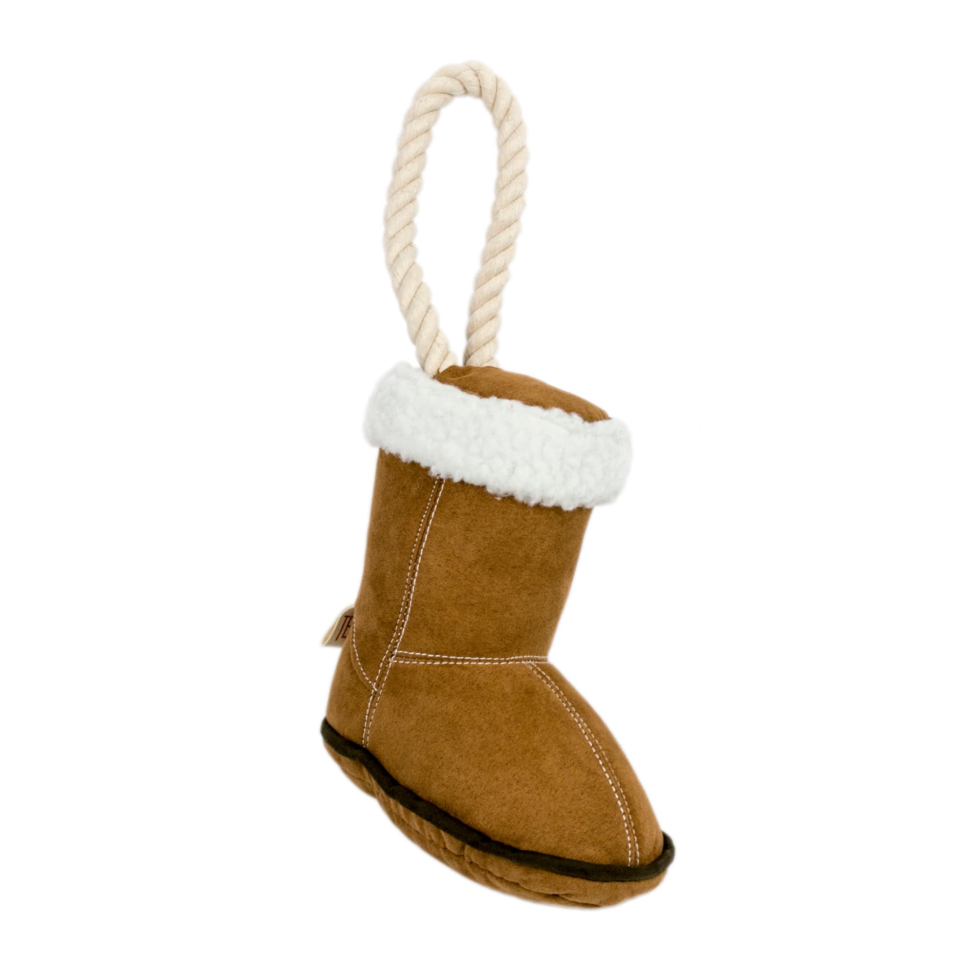 Territory Holiday Winter Boot Tug Dog Toy, Medium