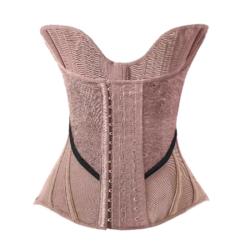 Waist Trainer Corset for Women 23 Spiral Steel Boned Underbust Corsets and Bustiers Cinchers Workout Body Shaper Short Torso