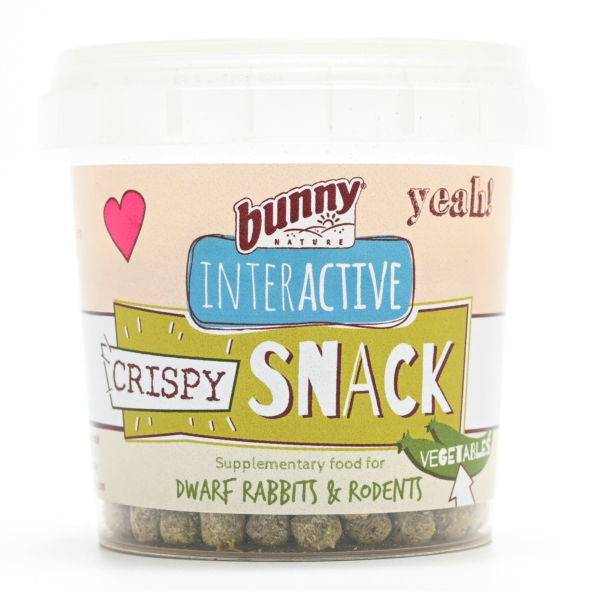 Bunny Nature Crispy Snack Craker Vegetables Supplementary Dry Rabbit & Rodent Food, 1.1 oz.