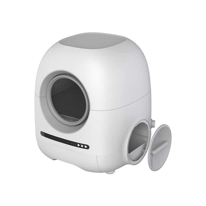 Smart Intelligent Setting Button Cat Litter Tray Control Auto Cleaning Cat Litter Box Luxury Automatic Self Cleaning Cat Toilet