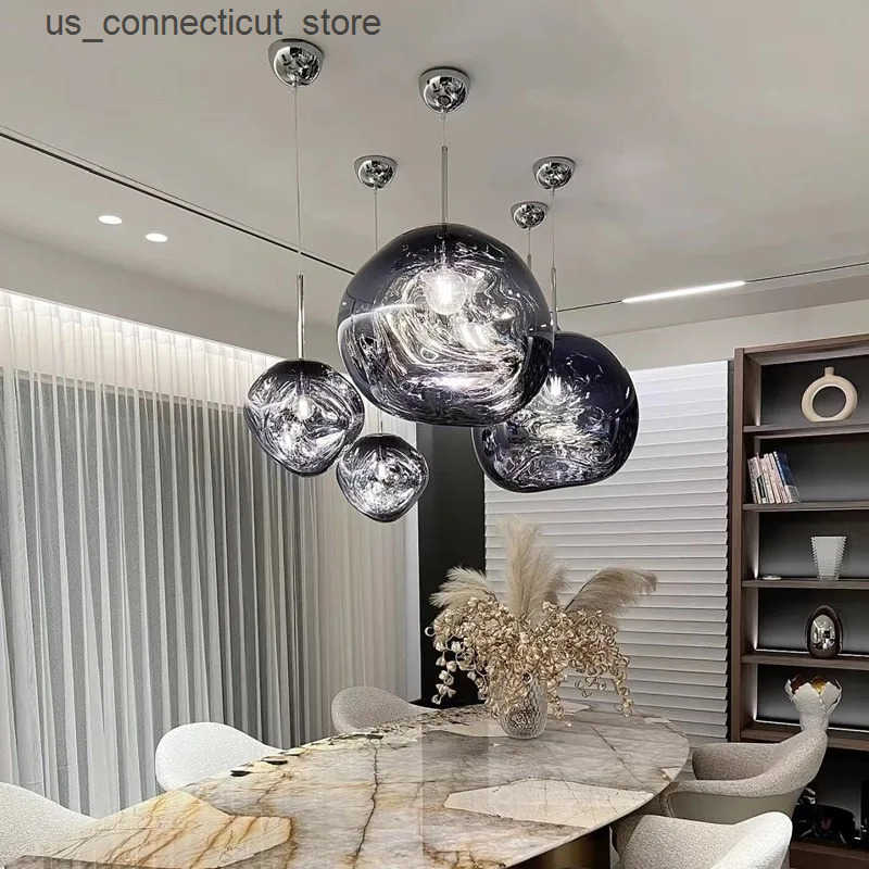Pendant Lamps Modern Lava LED Pendant Lights Lighting LOFT Living Room Bedroom Decoration Hanging Lamp Suspension Luminaria Cafe Light Fixture L240910