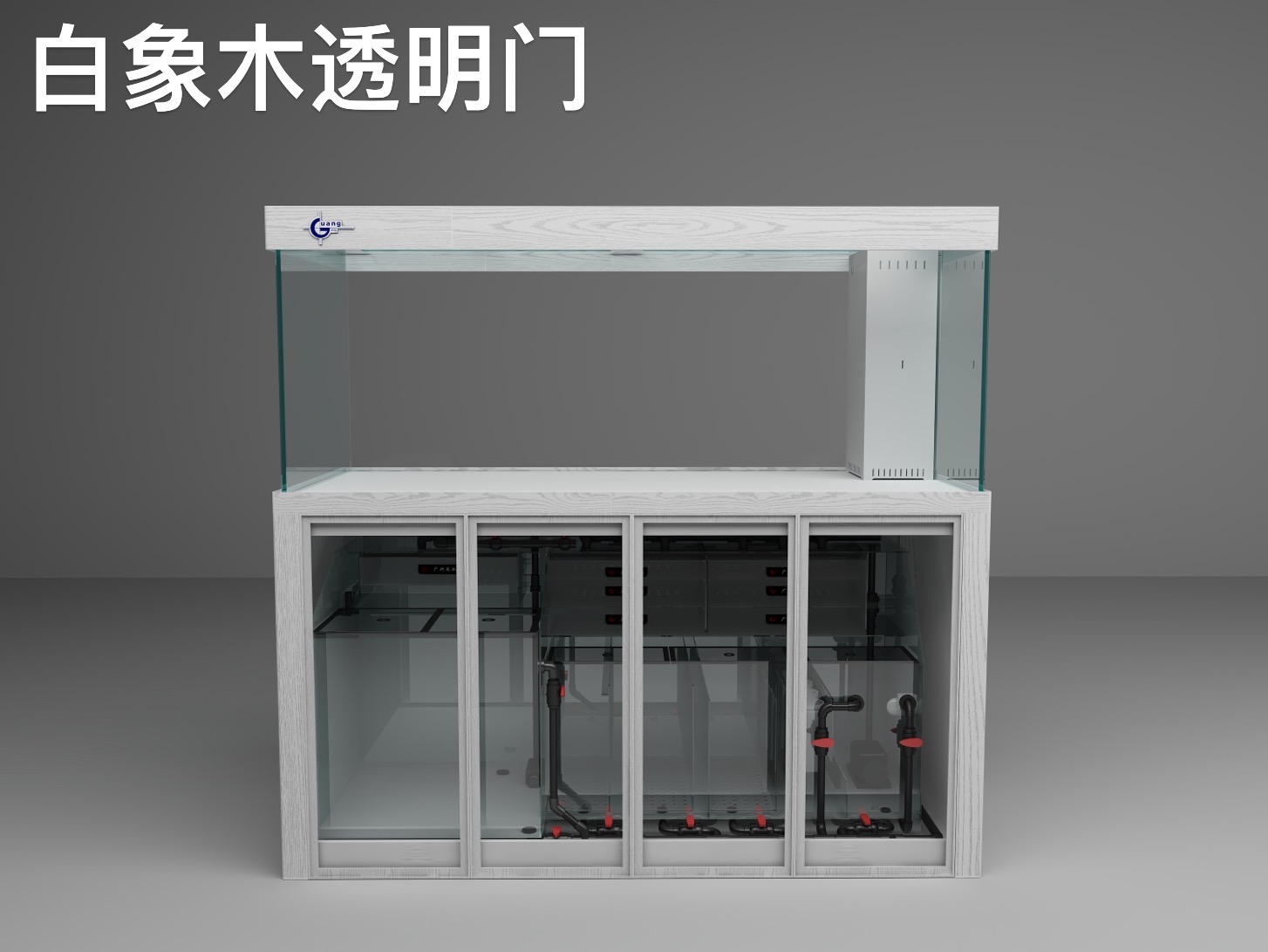 Aquarium Fish Tank White Aquariums & Accessories Acuario Bullet Screen Glass Ultra Clear Glass c