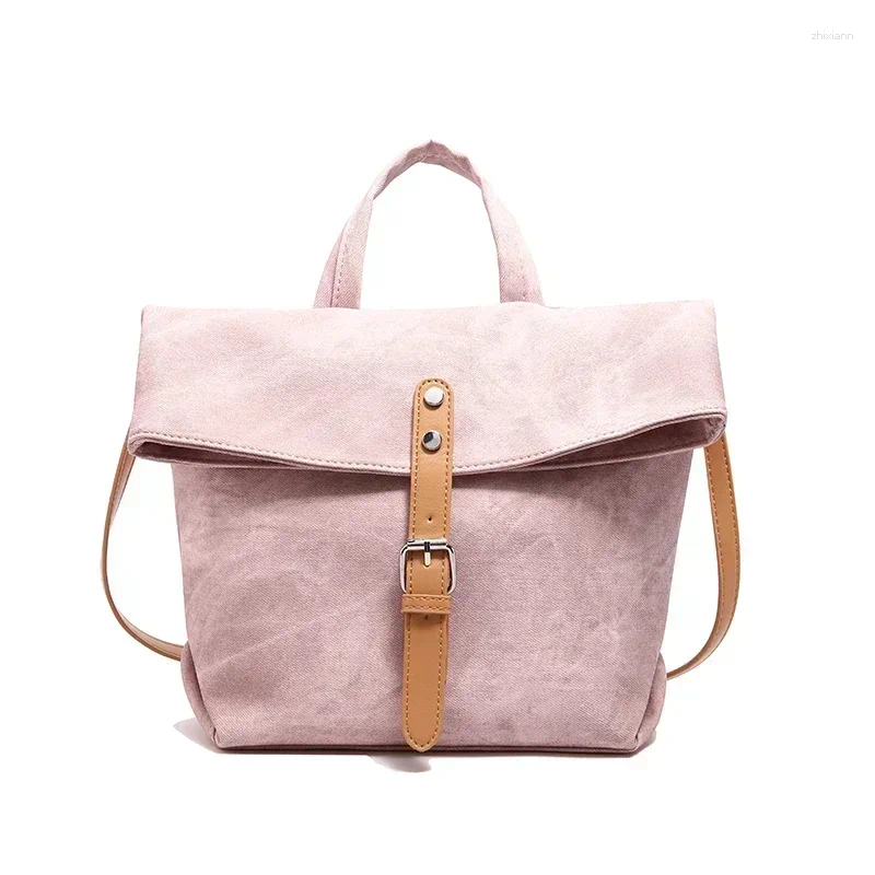 Totes Fashionable Versatile Shoulder Bags Solid Color Denim For Women Brand Casual Artistic Sweet Retro Bolsa zhanyishengli