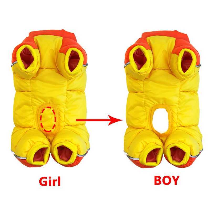 Winter Pet Dog Clothes For Small Dogs Warm Reflective Puppy Clothing French Bulldog Costume Medium Coat For Chihuahua Dog JacketXJ241125