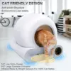 Wholesale Price High Tech Automatic Smart Cat Litter Box Quick Self Cleaning Large Size Intelligent