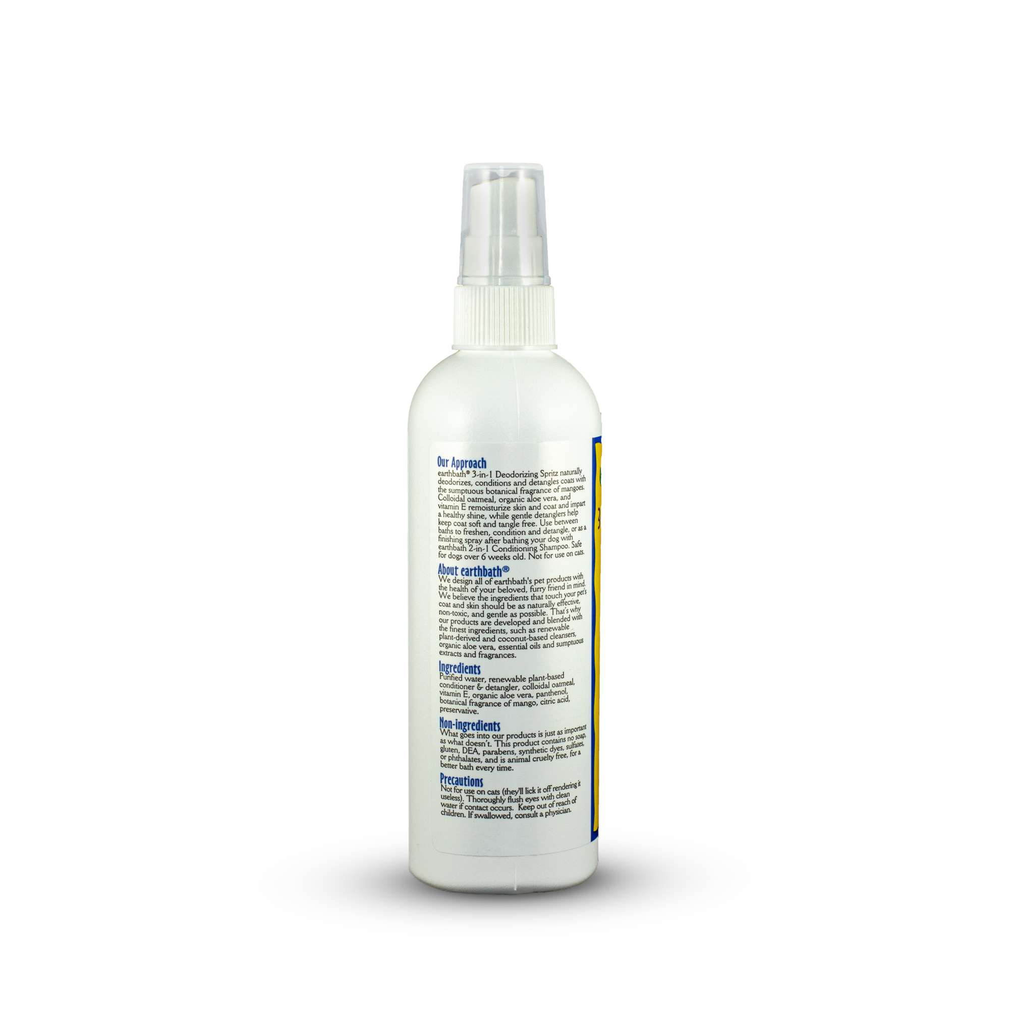 Earthbath Mango Tango 3-in-1 Deodorizing Spritz for Pets, 8 fl. oz.