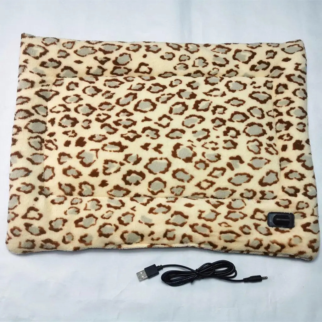 Pet Electric Blanket Washable Winter Warming Pad Cat Dog Heated Nest USB Soft Waterproof Small Pet Mat Bed for Puppy Kitten 241125