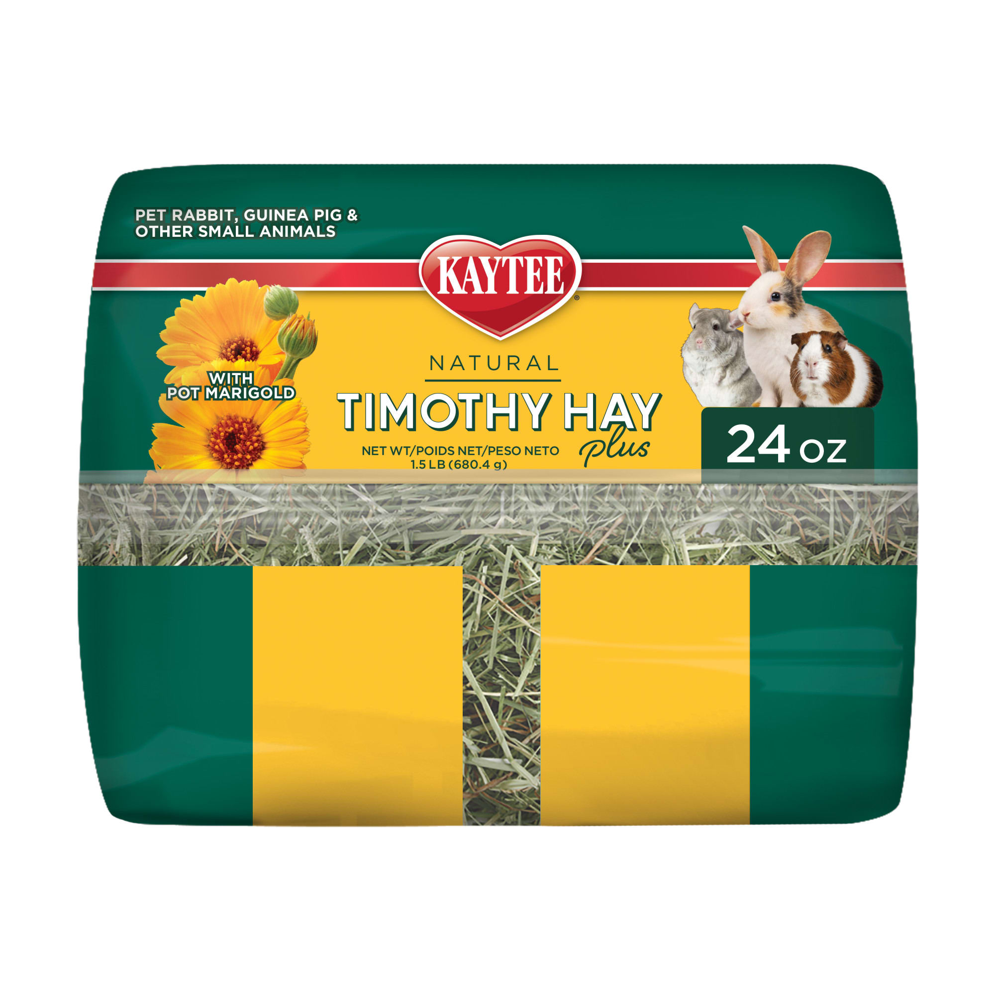 Kaytee Timothy Hay Plus With Marigolds For Rabbits & Small Animals