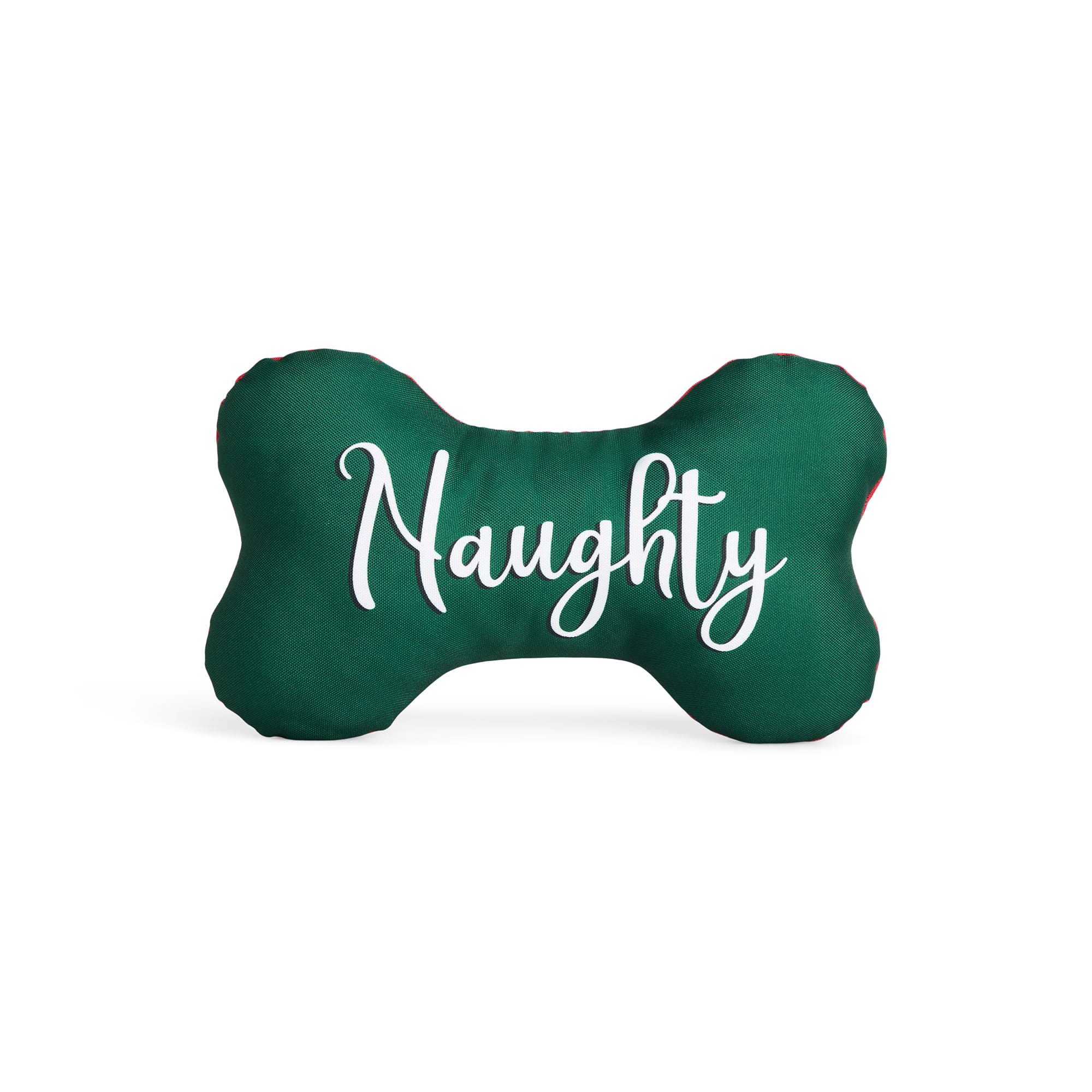 Merry Makings Naughty/Nice Plush Bone Dog Toy, Large