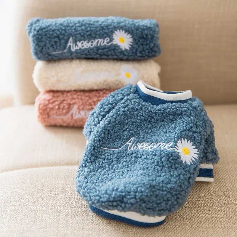 Dog Coats for Small Dogs Fleece Dog Clothes Dog Winter Warm Pet Hoodies Puppy Sweatshirt Chihuahua French Bulldog Dog CostumeXJ241125