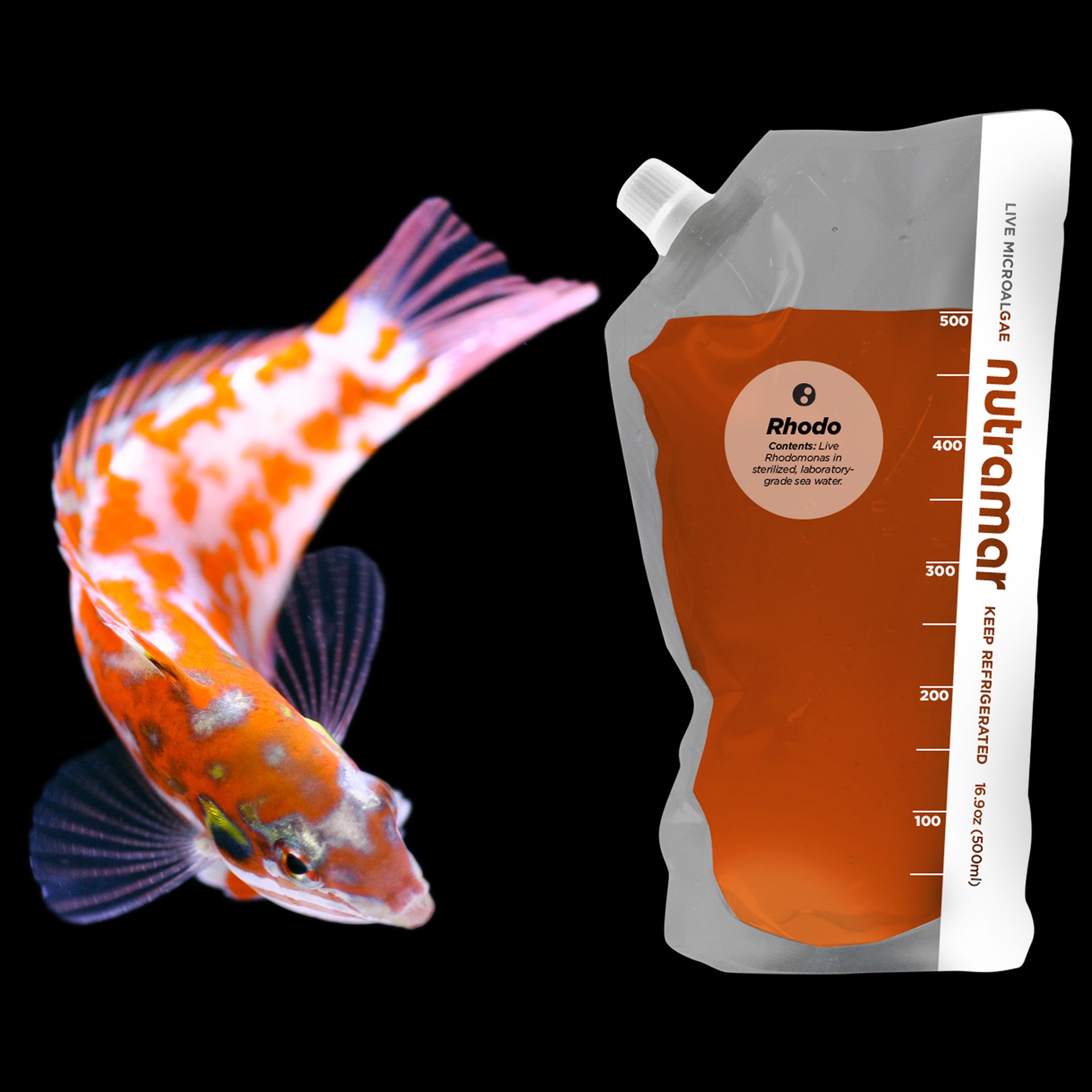 Nutramar Live Phyto Rhodo Pouch, 16.9 oz.