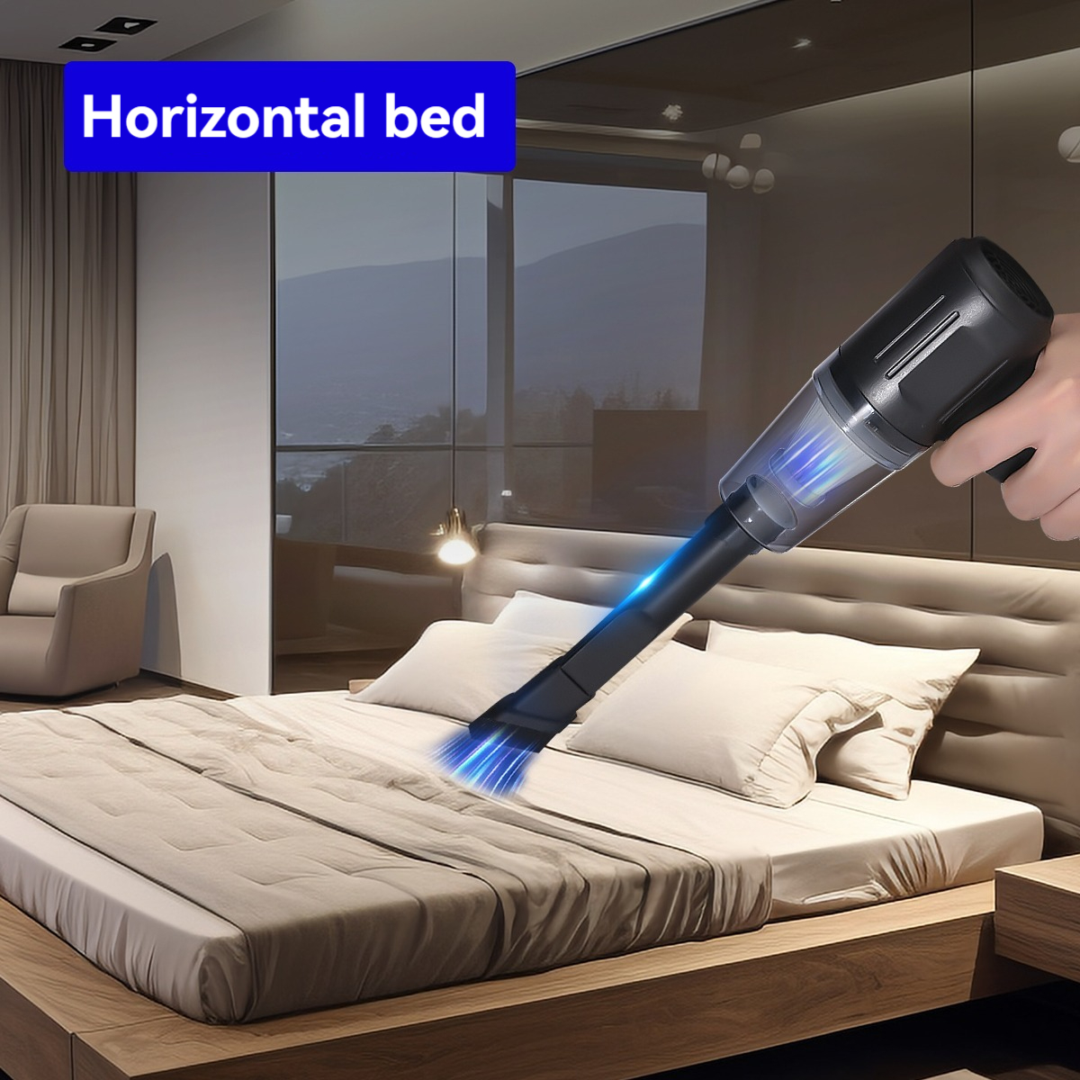 Compact Car-Friendly Vacuum with High Efficiency Filtration System