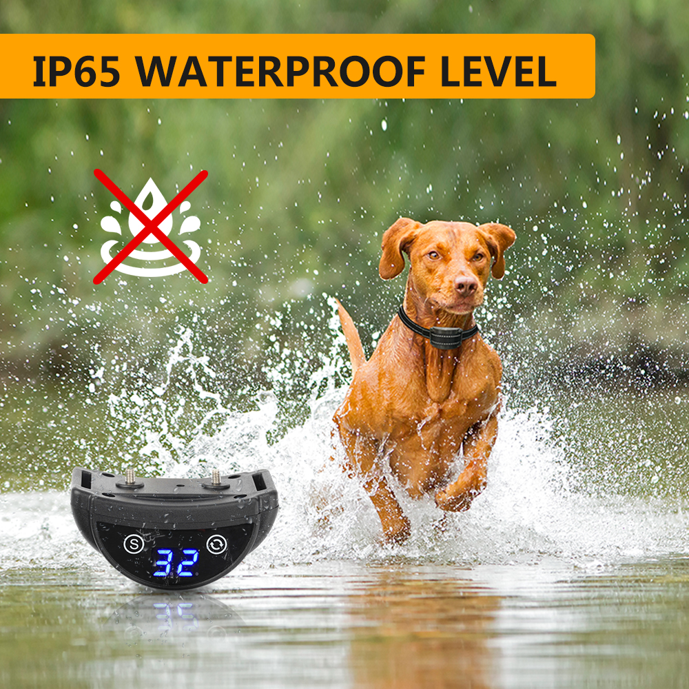 Electronic Barking Anti Bark Dog Beeper Shocker Collar No Barking Deterrents Equipment
