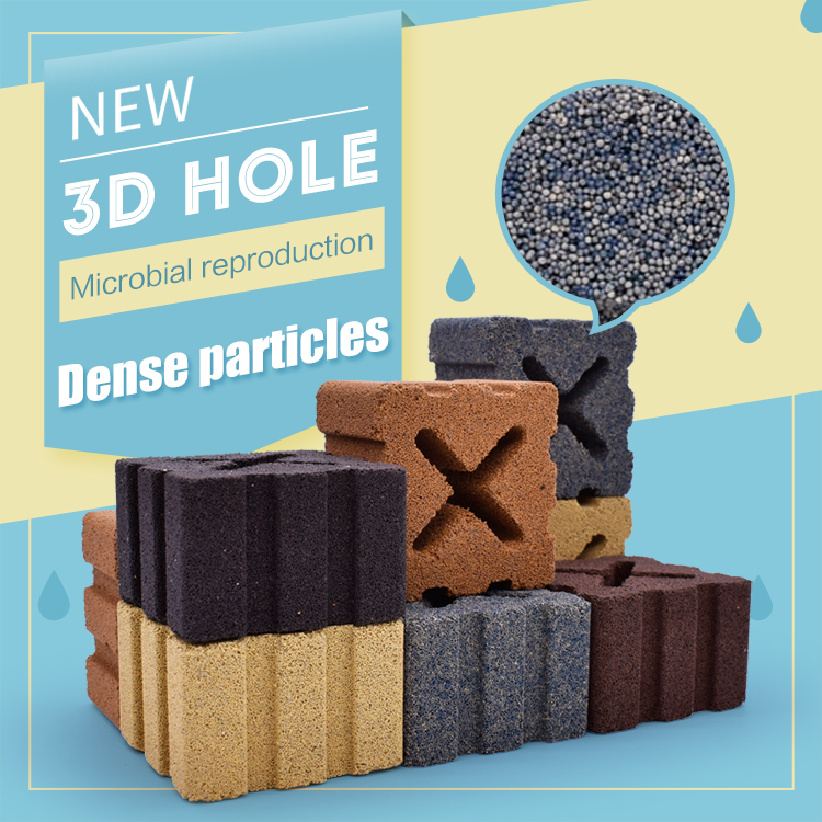 Aquarium Filter Media, Bio Media for Aquarium Filter Ceramic Bio Media Blocks for Marine and Freshwater Aquariums, Fish Tank