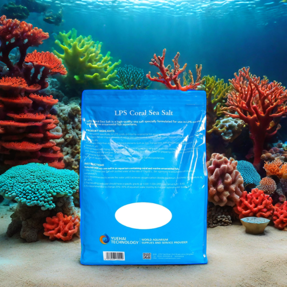 Factory wholesale High quality red coral sea salt aquarium accessories saltwater aquarium salt