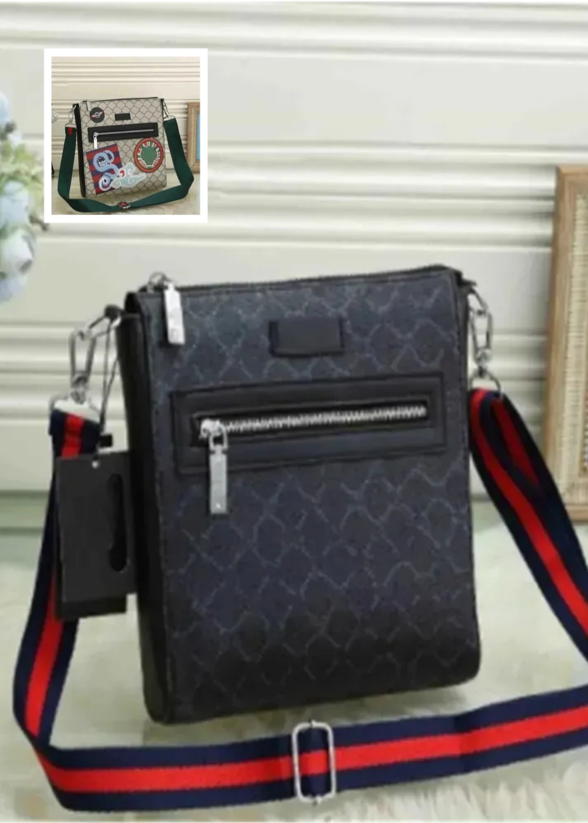 523599 New Men Crossbody Bag styles Various sizes handbag luxurys designers bags pockets fashion shoulder bag big size 10A