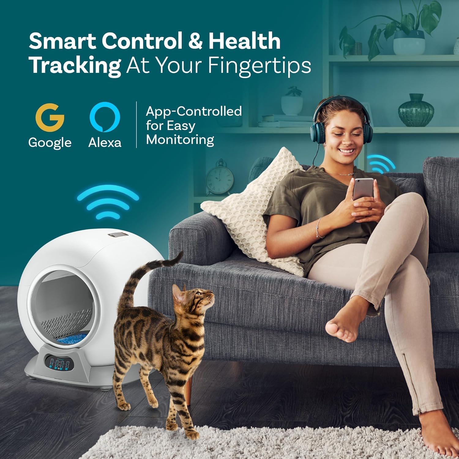 Cat automatic litter box self-cleaning Litter Box spare parts Accessories