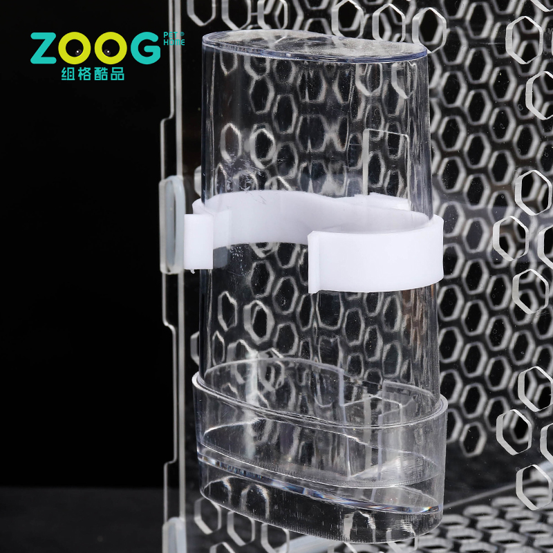 Hot Sale rectangle clear pet container modern pretty birdcage