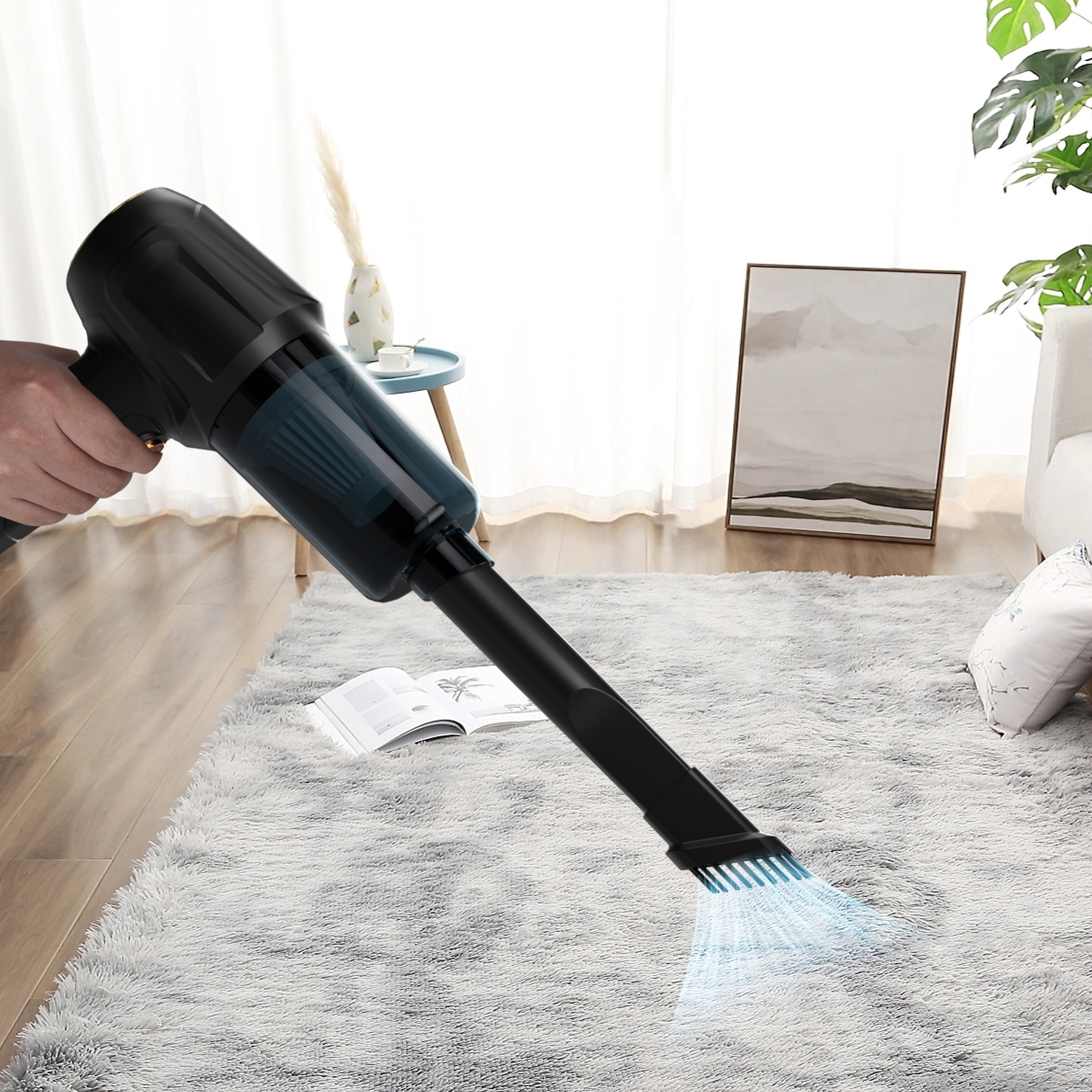 Portable Car Vacuum Cleaner with Strong Suction Power