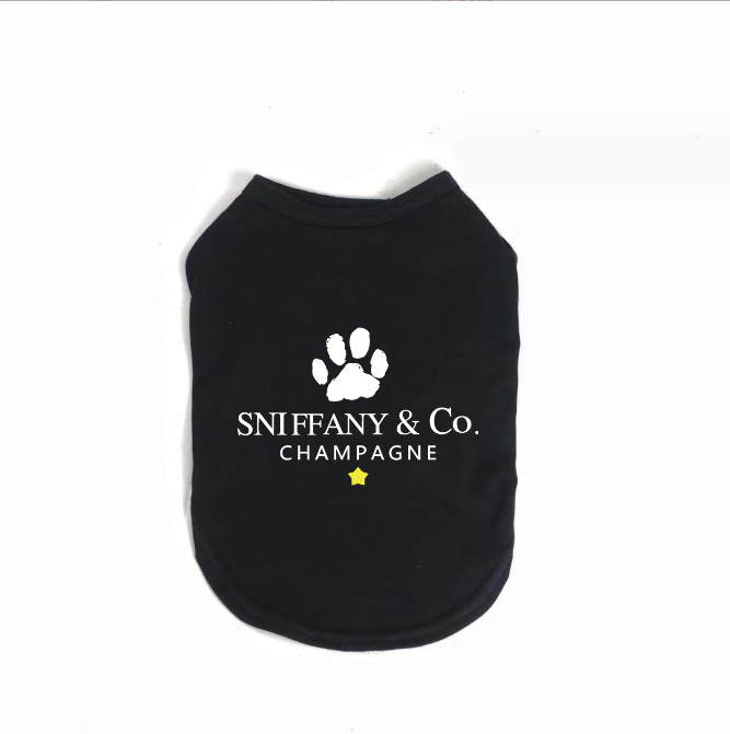 Wholesale New Fashion Dog Clothes Summer Cheap Funny Summer Pet Vest Logo Blank Small Medium Dogs Dog T Shirt Pet Clothing