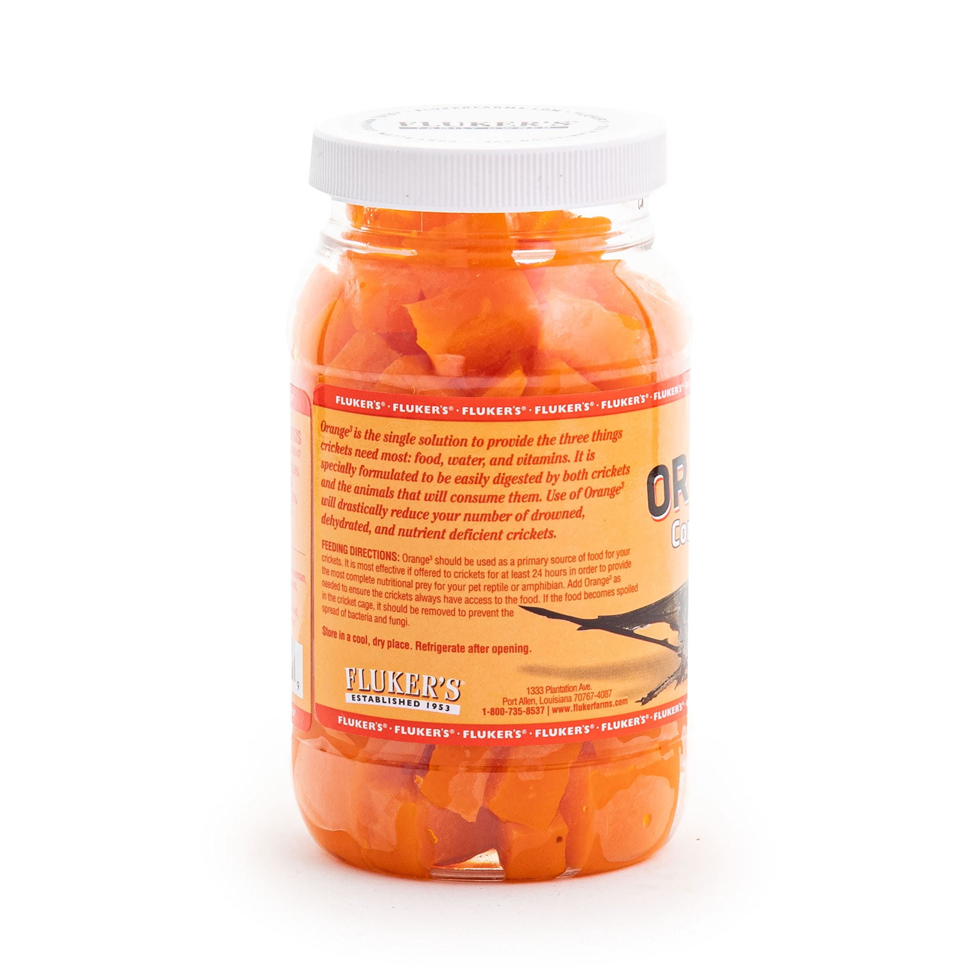 Fluker's Orange Cube Complete Cricket Diet, 12 oz.