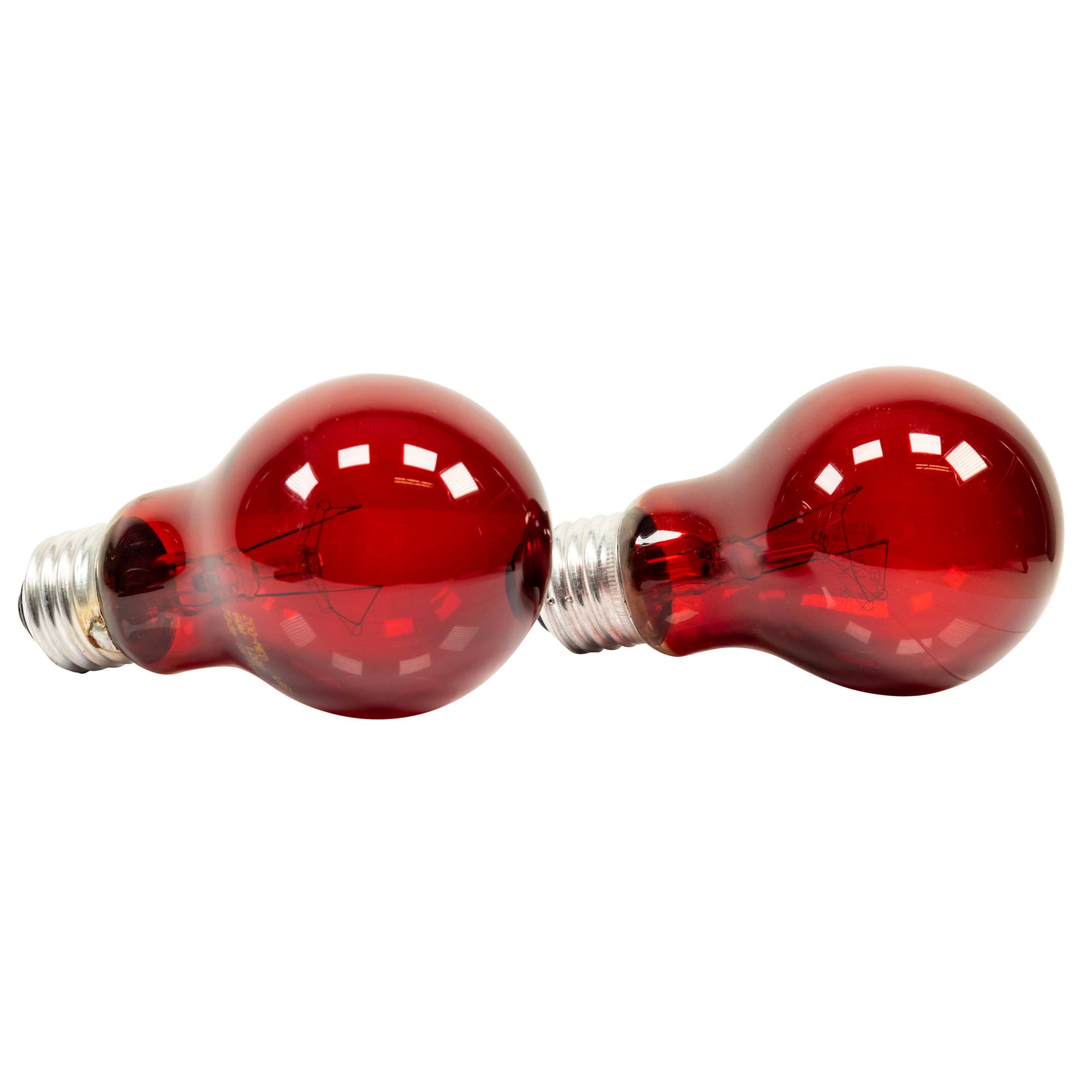 Zoo Med Nightlight Red Bulb for Reptiles, 60 Watts, Pack of 2