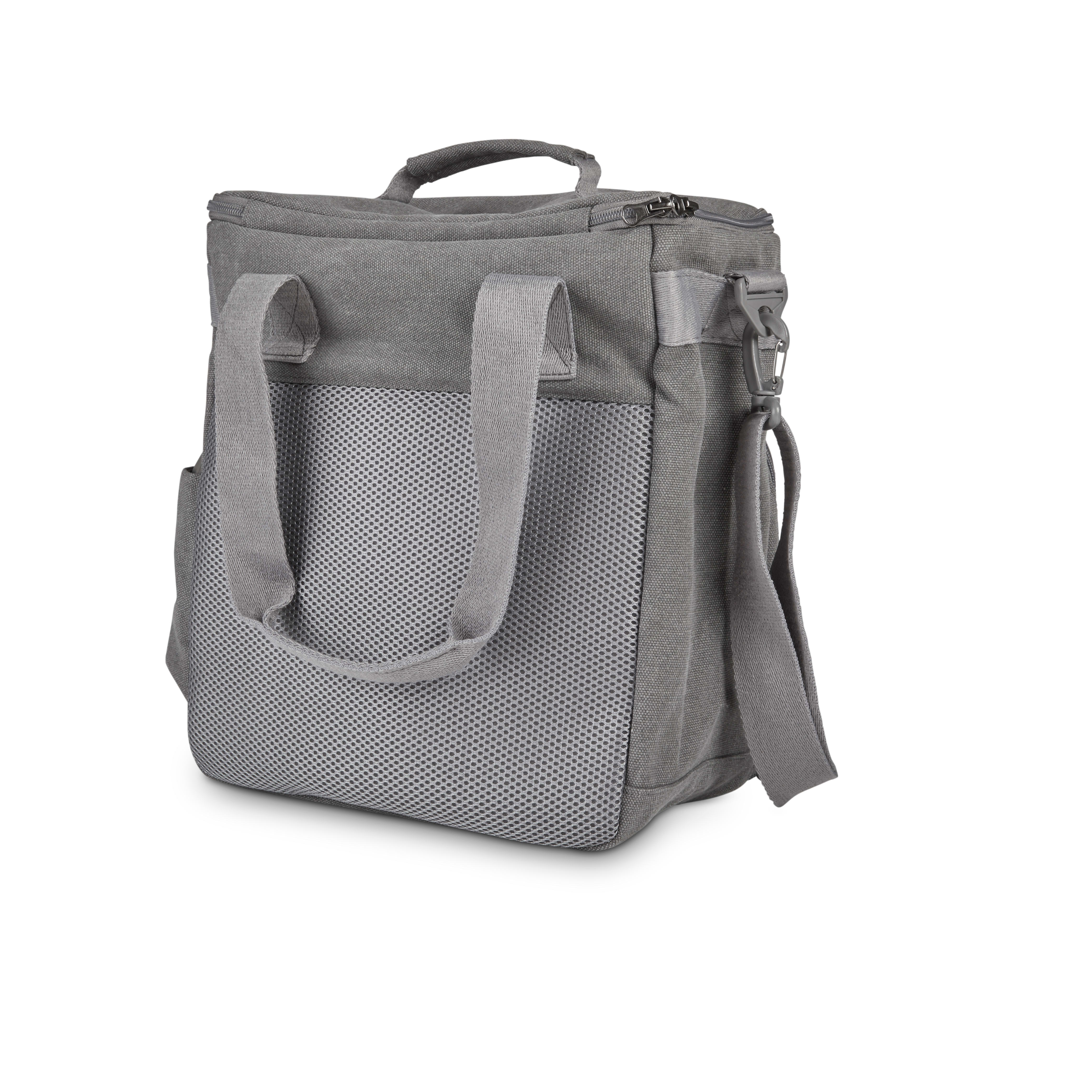 Reddy Grey Canvas Weekender Bag, Medium