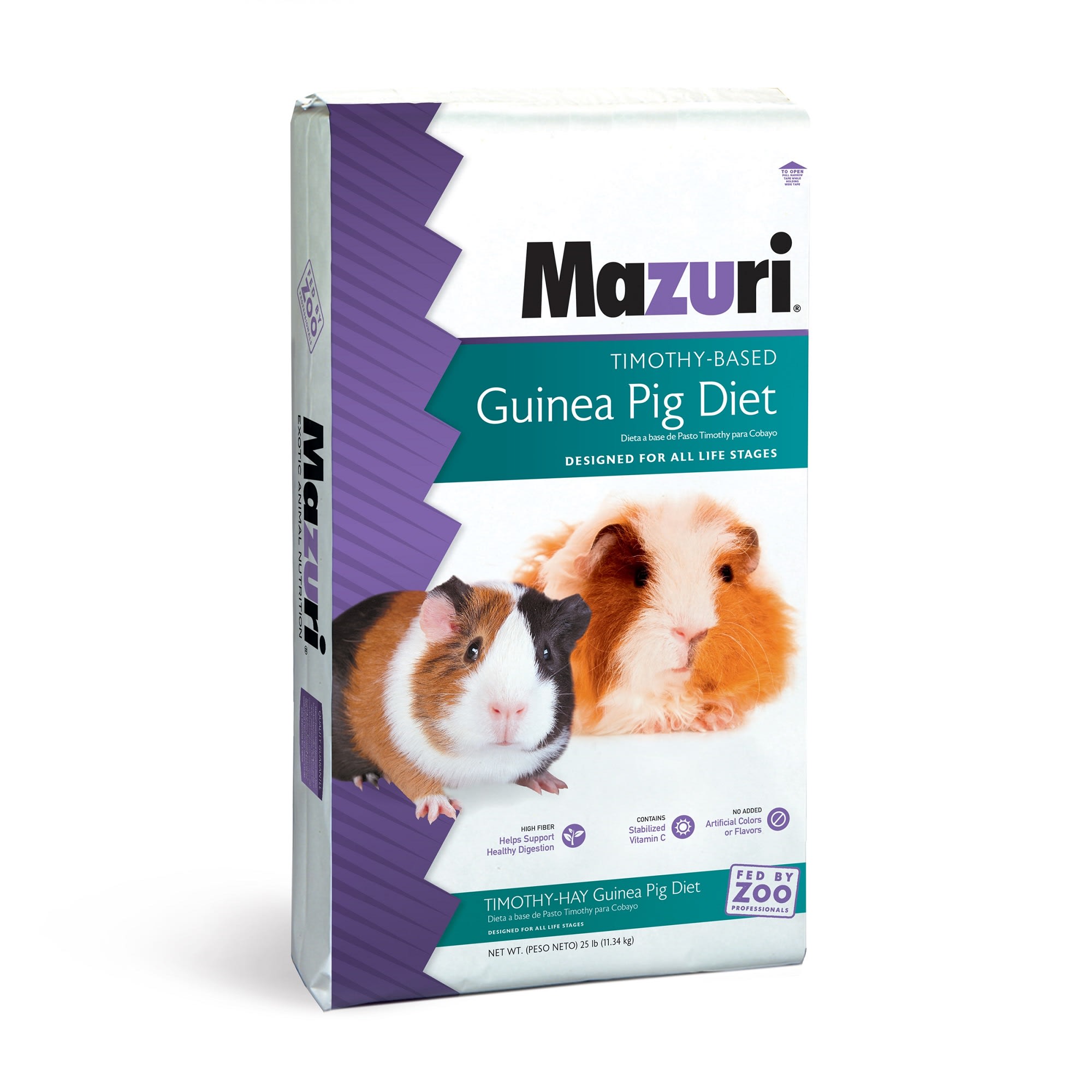 Mazuri Guinea Pig Diet Food, 25 lbs.