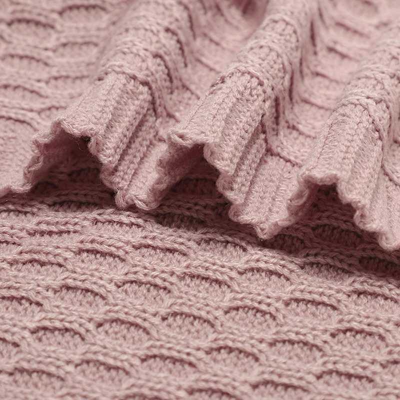 Blankets Swaddling Super Soft Baby Blankets Newborn Infant Kids Boy Girl Stroller Swaddle Wrap Mats Lightweight Knit Toddler Throw Receiving Quilts