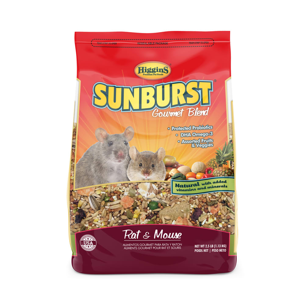 Higgins Sunburst - Rat/Mouse, 2.5 lb