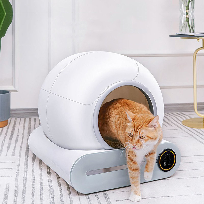Automatic Box and Accessories Smart App Control Self Cleaning Litter Boxes Cat Sandbox Electronic Pet Toilet