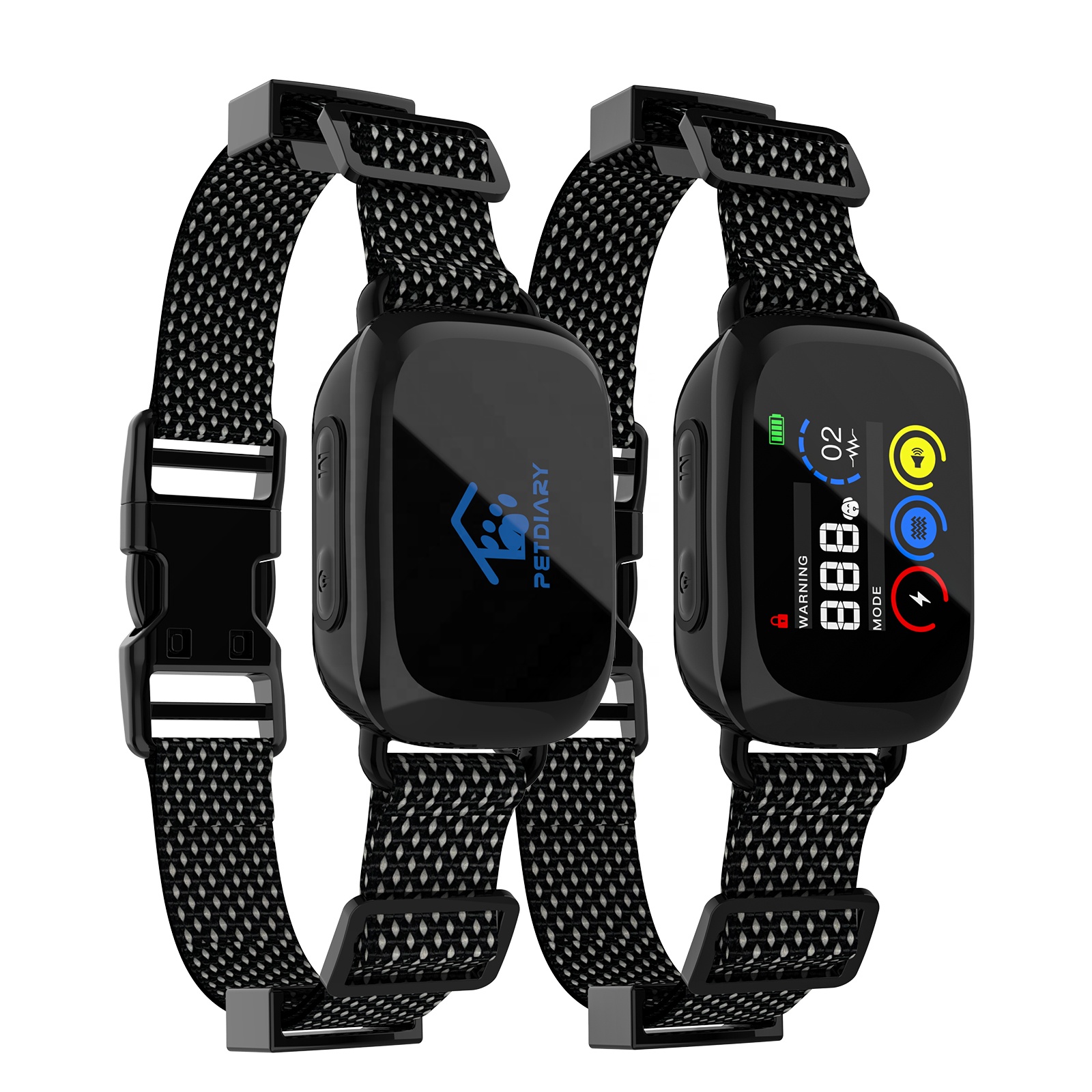 Warning Record Intelligent Anti Bark Collar Shock Dog Zap Bark Collar Bark Collar For Dogs Smart Big Dog