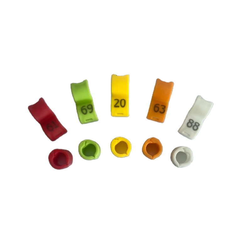 100 pcs /bag Parrot Clip Ring 6mm inner size for various colors birds clips birds accessories