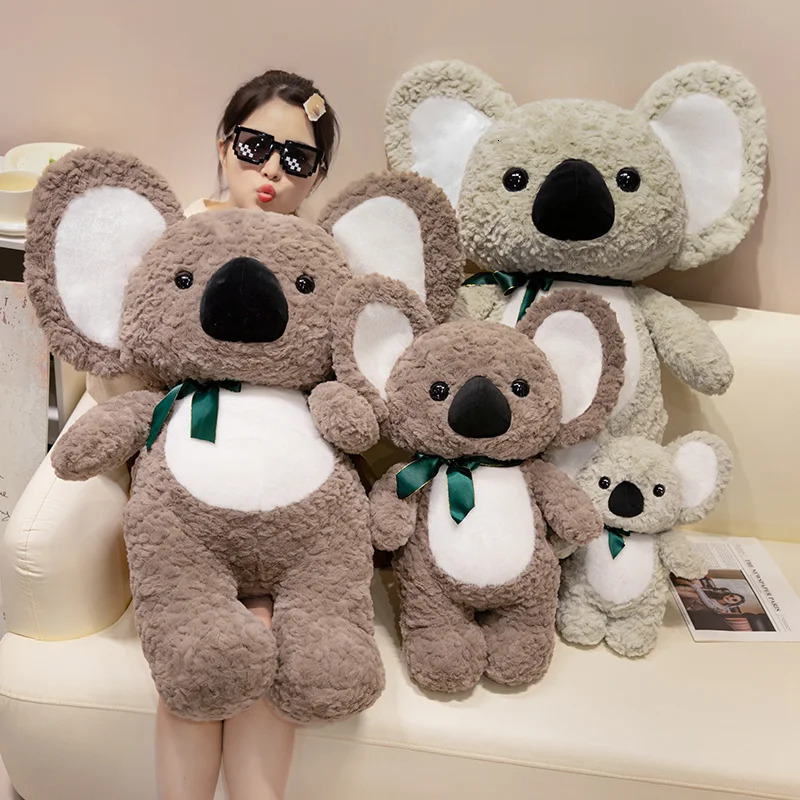 Large sized cartoon cute plush Kaola Wa Kawai Koala bear Peluche toy stuffed soft birthday gift 241122