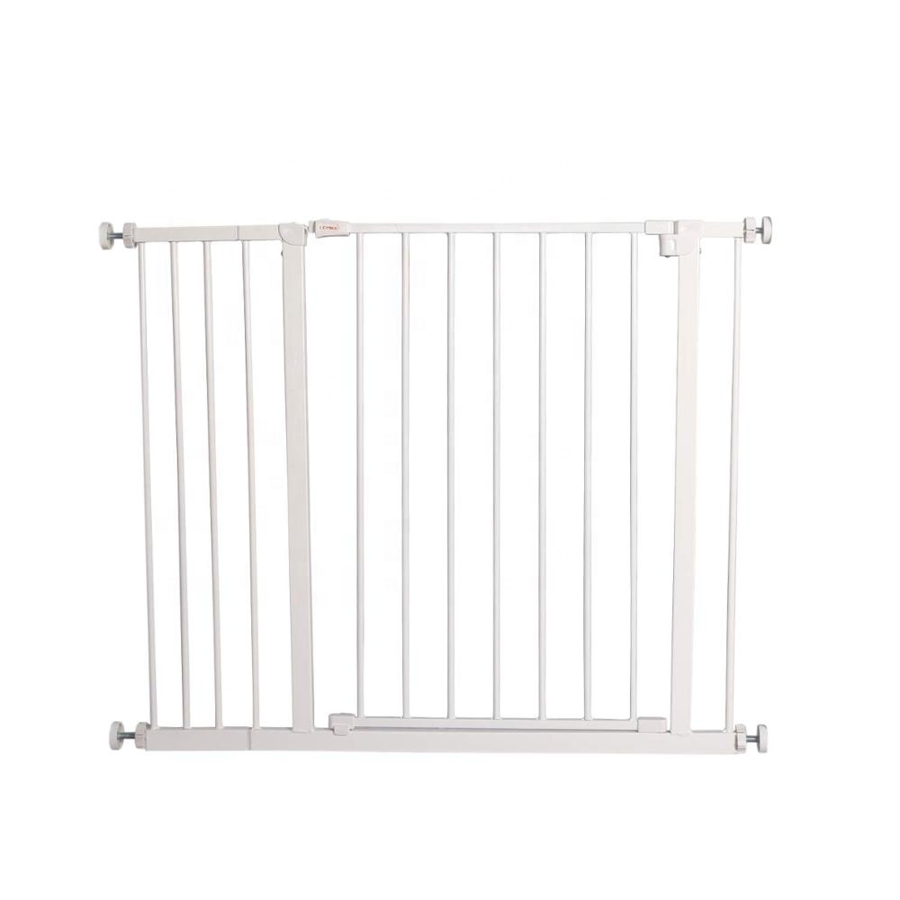 Custom Standard Size And Bigger Size Adjustable Metal Baby Pet Safety Gate