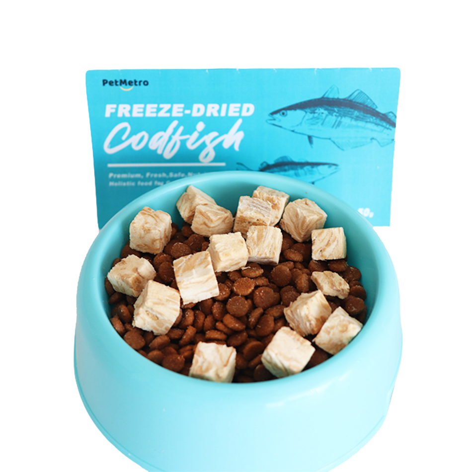 Petmetro OEM pet freeze-dried raw bone and meat cat Whole Fish Cat Treat Cat Treats, Chicken Breast