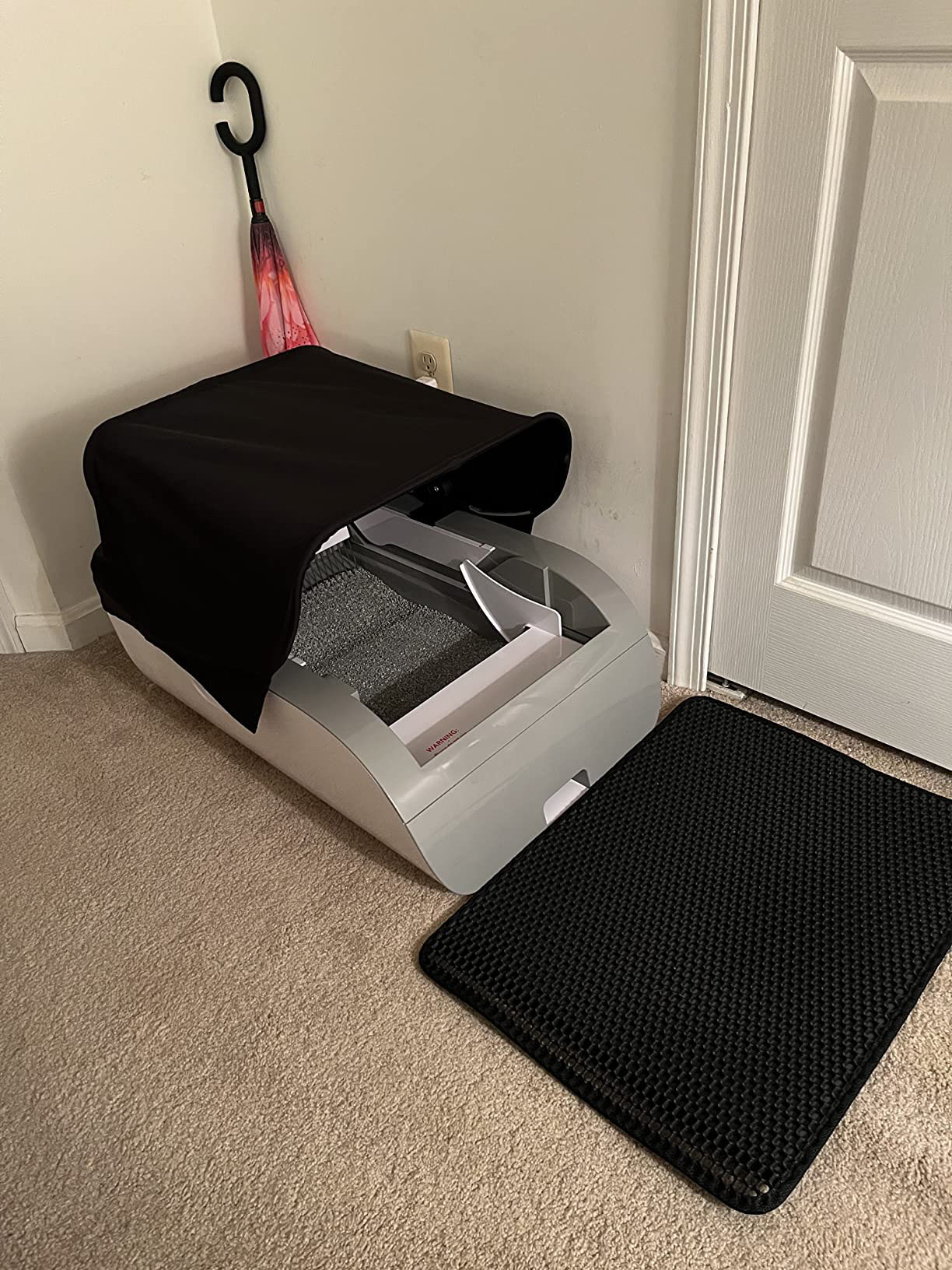 MA2-92-Pro Hot Selling Pet Cleaning Cat Litter Box Cat Potty Tent Top Entry Anti-splashing Auto Cat Toilet