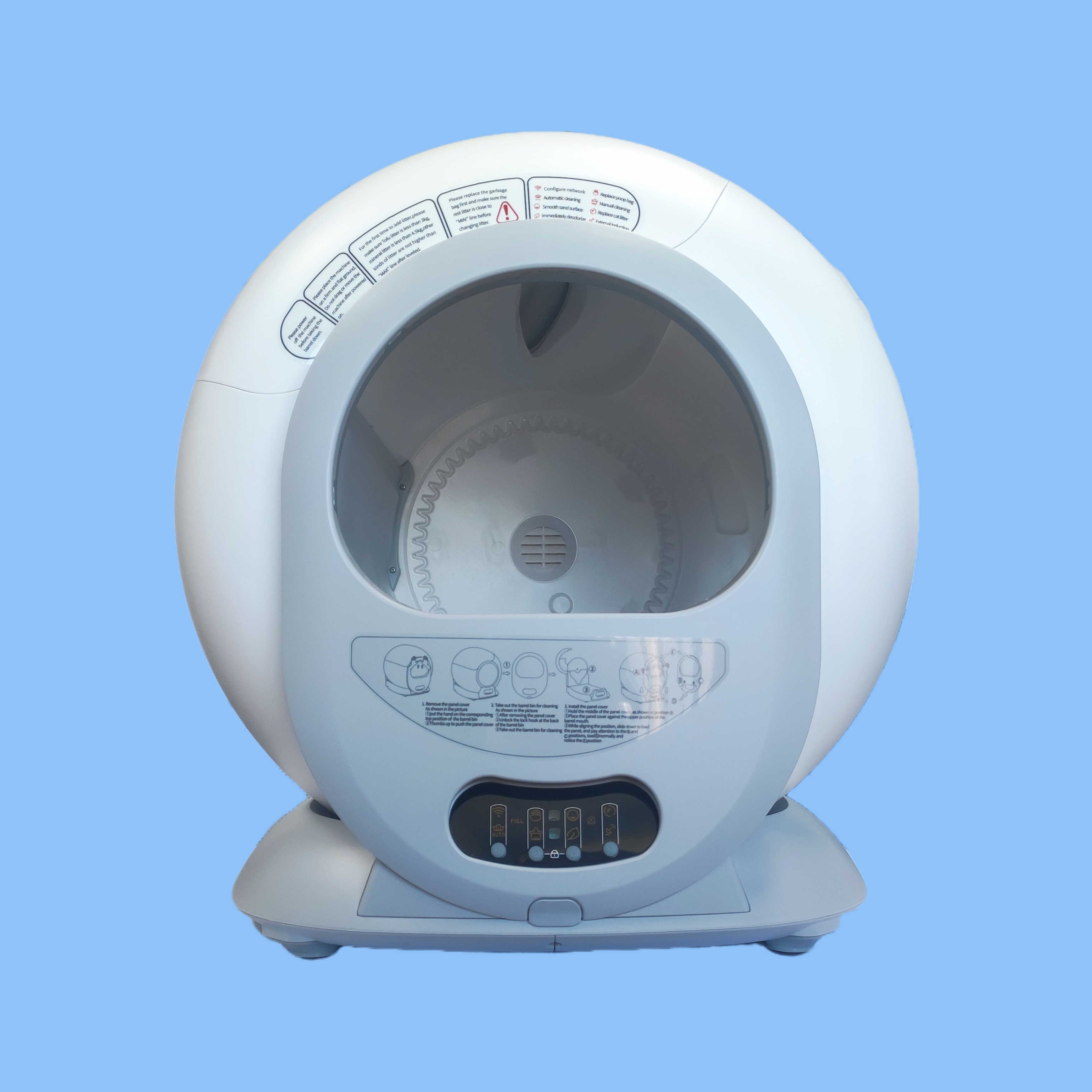 3.0 Upgrade Self Cleaning Auto Pet Sand Litter Box Electric Smart Self Cleaning Automatic Cat Litter Box Toilet For Cat