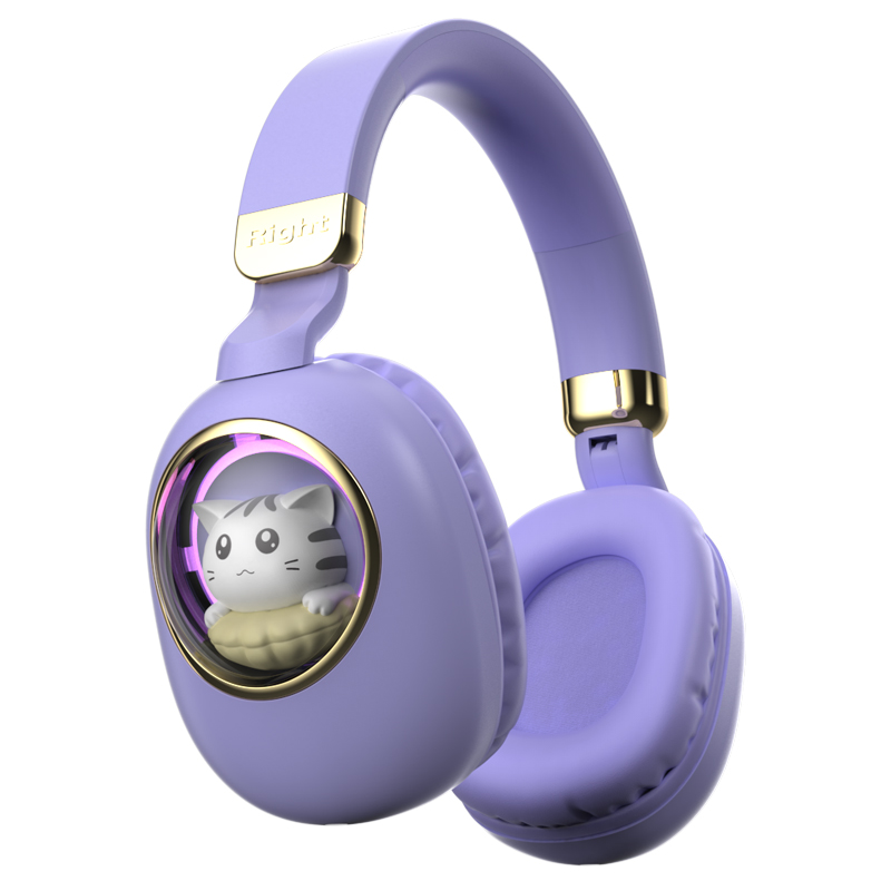 Girls Headphones Wired with Microphone Green Gaming Headset headphones for kids for school Noise Cancelling Headphones Over Ear Wireless Earbuds