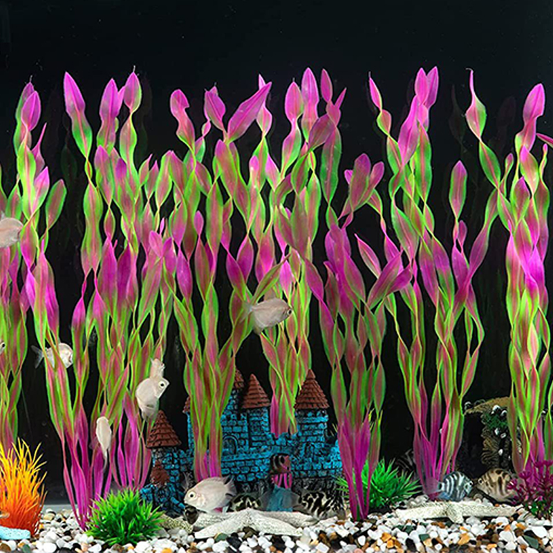 Artificial Seaweed Water Plants for Aquarium Plastic Fish Tank Plant Decorations Fish Tanks Accessories Aquarium Decorations