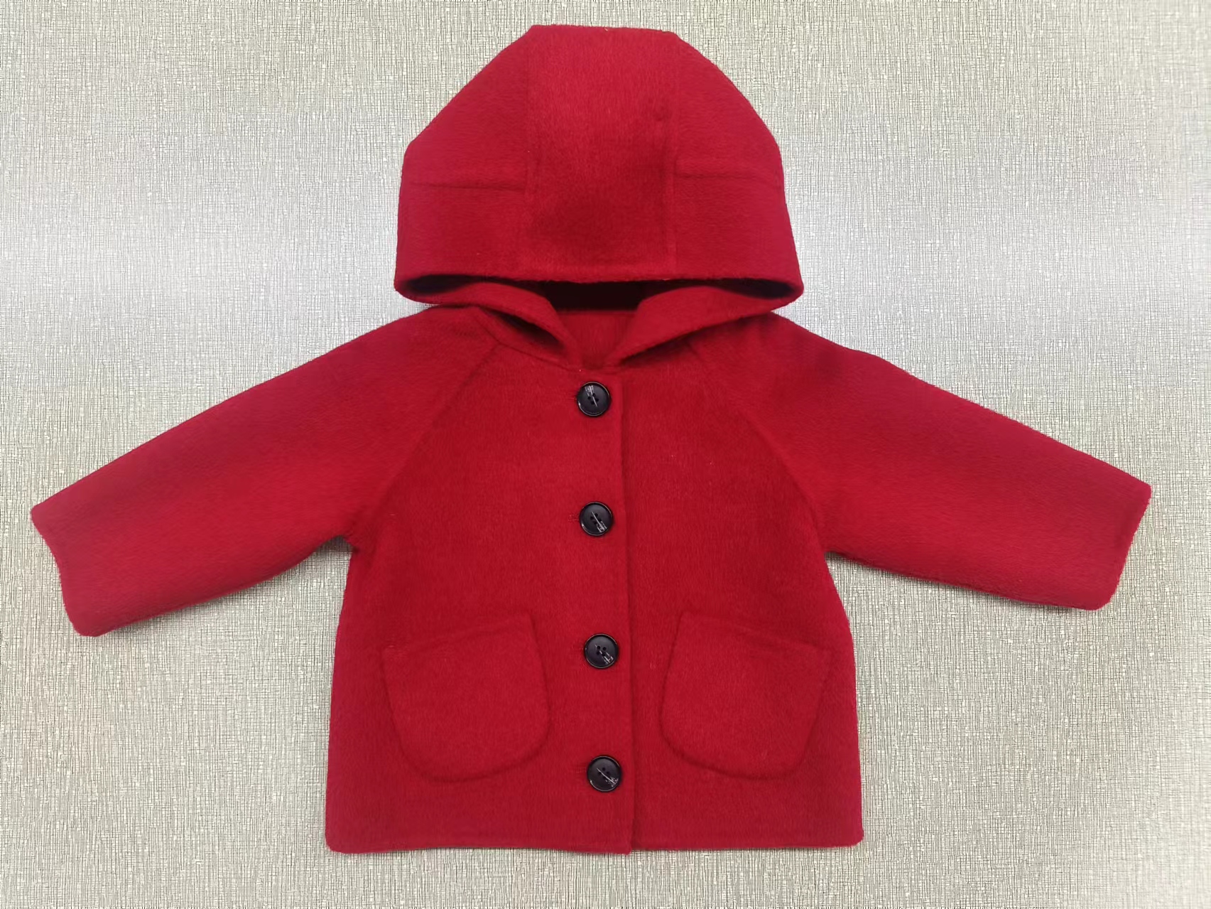 Stylish Unisex Woolen Jacket for Fall and Winter - Festive Christmas Look