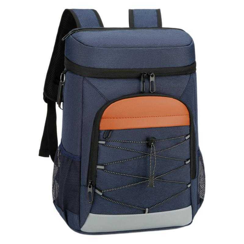 Outdoor hiking backpack, camping multi-functional picnic backpack, thick aluminum foil large ice pack, hiking backpack 241125